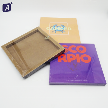 Customizable MDF Photo Canvas Frames with Wall-Mounted Hooks for Home Decor