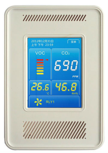 New color touchscreen co2 monitor and controller