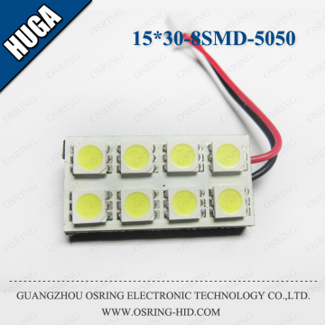 OSRING 15mm*30mm 8 SMD 5050 LED car Interior Lights bulb reading bulb light led
