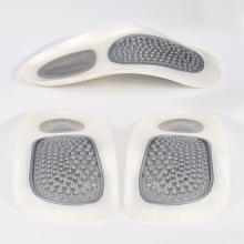 Inner and Outer Arch Support Insoles for Flat Feet Correction