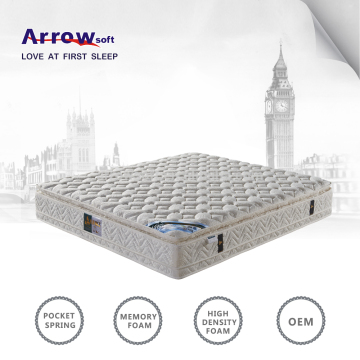 fireproof super single bed foam rolling mattress