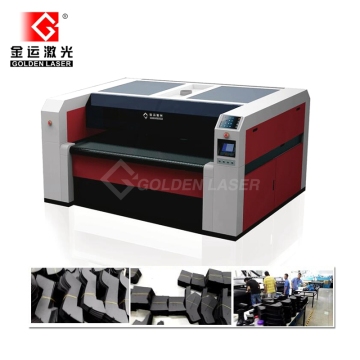 Independent Dual Head Laser Cutting Leather Machine