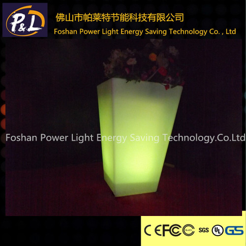 Luce moderna plastica Flowerpot LED giardino pentola