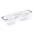 Stainless steel kitchen dish sink holder sponge caddy