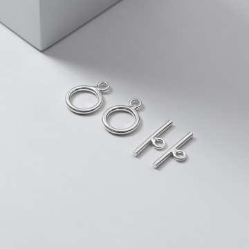 Classic Toggle Clasp Jewelry Making: Discovering the Perfect Sterling Silver 925 Clasps for Your Chain Necklace