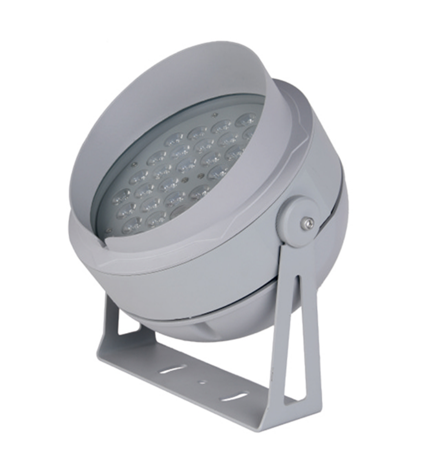 Landscape flood light with customizable adjustment