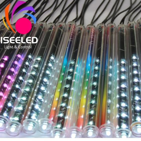 DMX pixel 3D tubes disco na-arapara ogologo