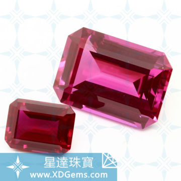 Lab Created Gemstone Synthetic Ruby wholesale