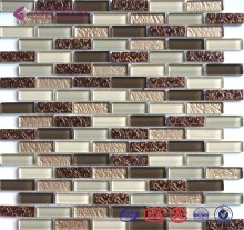 crackle glass mosaic tile AXL001