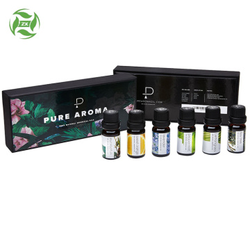 Etiqueta de 10 ml de aceite esencial puro de regalo privado