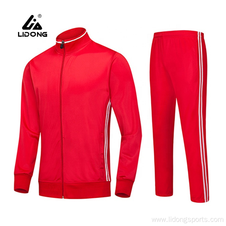 Custom Running Training Football Tracksuits For Men