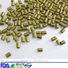 Plastic pet abs pp pe masterbatch pe pp pet abs eva gold masterbatch