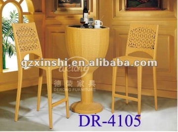 1+2set rattan bar furniture