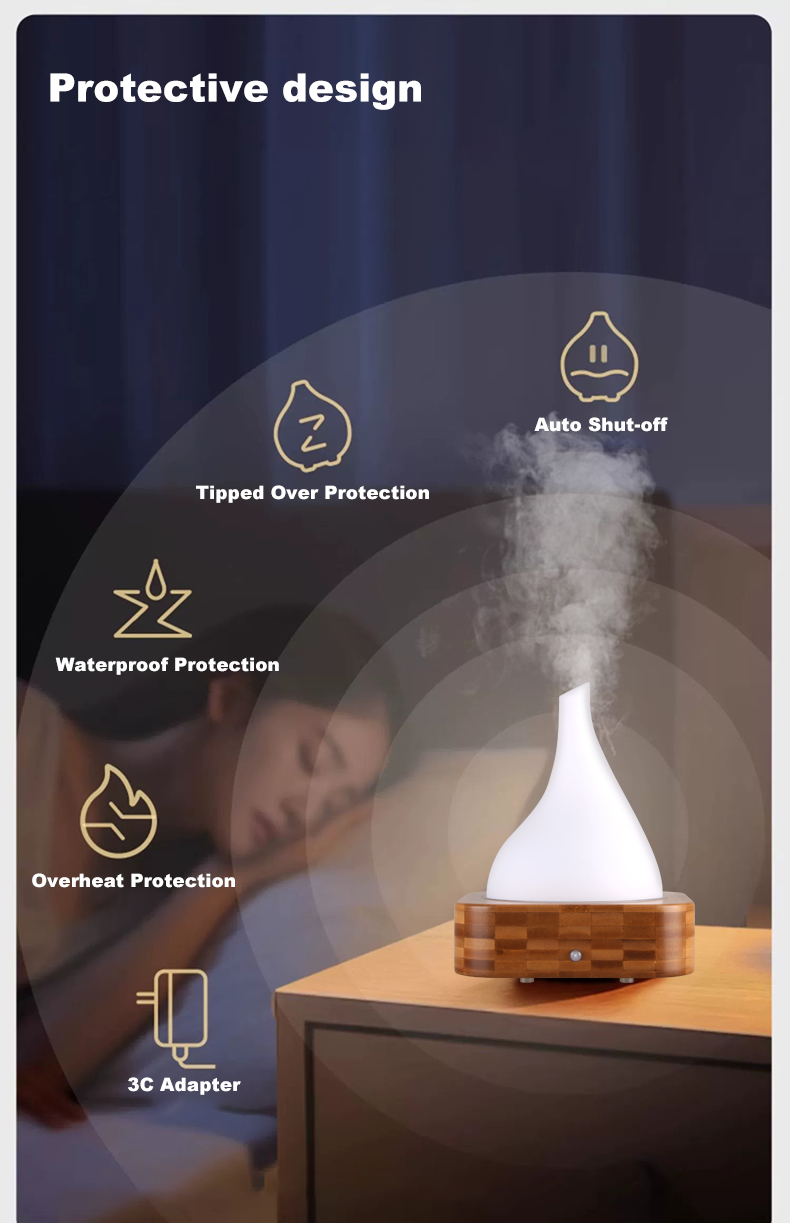 HTX-5066 aroma diffuser protective design HTX-5066 aroma diffuser protective design
