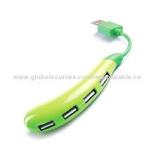 USB hub with four ports and no additional power is needed