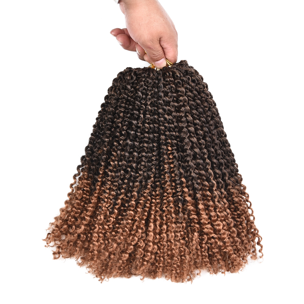 Wholesale 12 Inch Synthetic Pre-looped Afro Twist Crochet Braids Bob Marley Hair