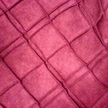 Quilt suede fabric for upholstery