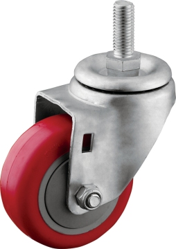 Medium Duty PU Thread Stem Casters