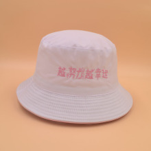 2019 printed leather fishing bucket hat
