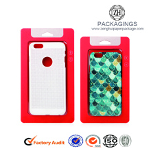 Cheap PVC window cell phone case packaging box