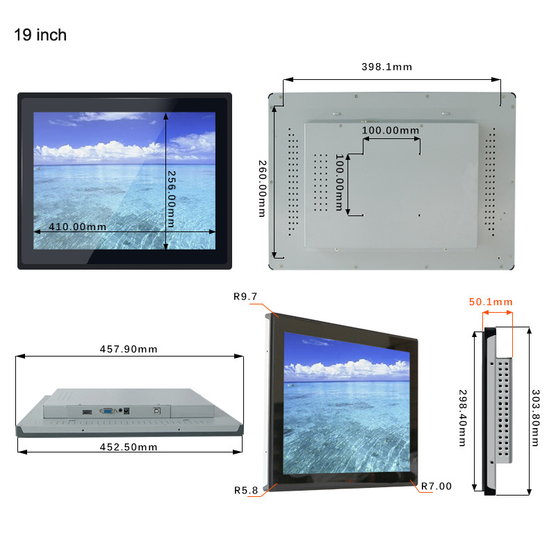 Open Frame Monitor