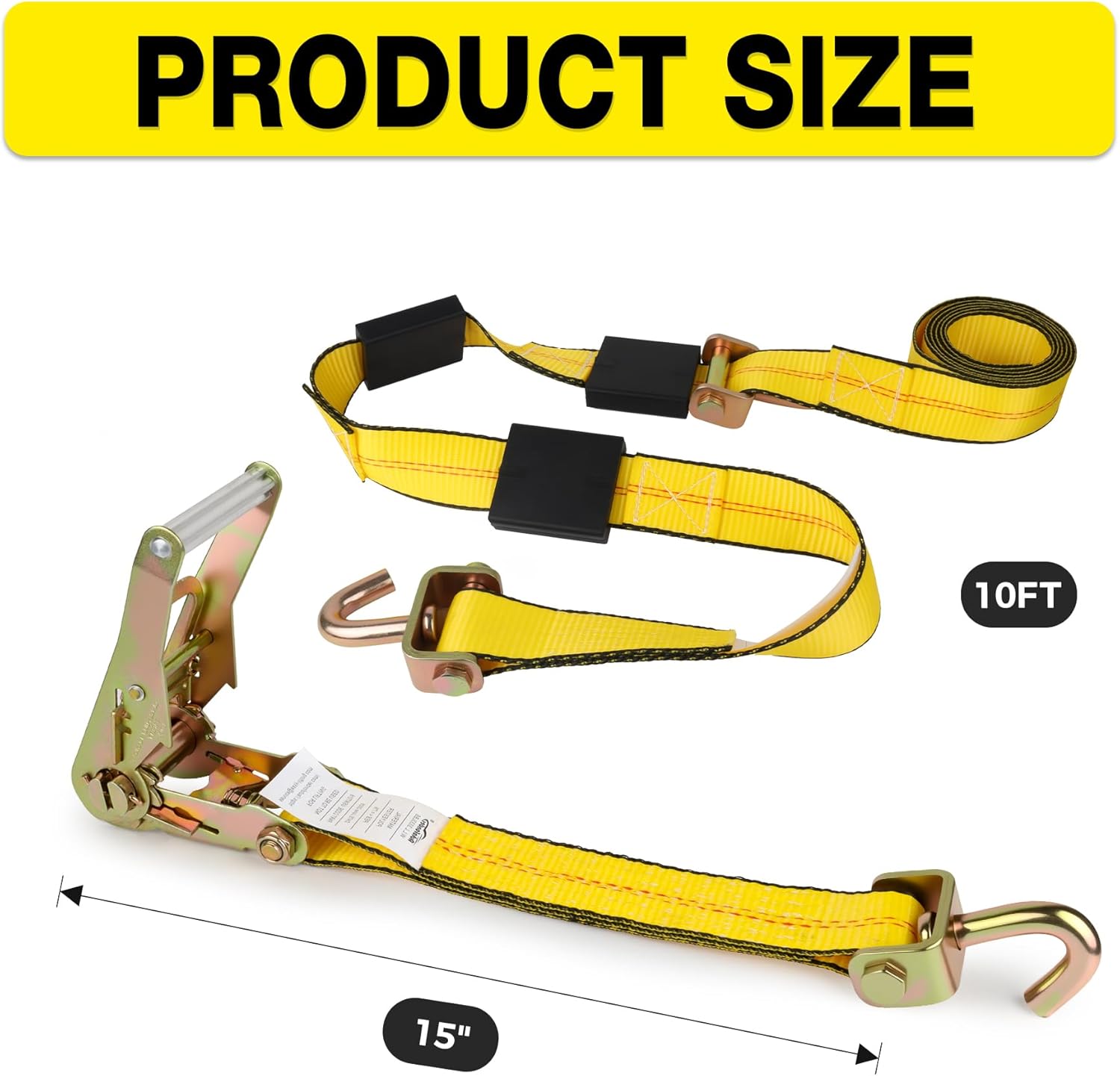 Сцяжкі для колаў10 Wheel Tie Downs10