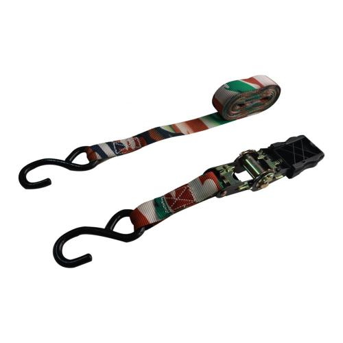 pad handle cargo lashing ratchet tie down strap