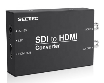 High Quality Mini HDMI to AV Converter Metal Case 1080p HDMI Splitter