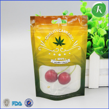 Custom Beef Jerky Packaging Bags/Kraft Stand Up Pouch For Beef Jerky