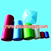 HDPE black garbage bags in color box