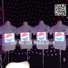 Wearable Soft LED Display / EL Panel for Shirt
