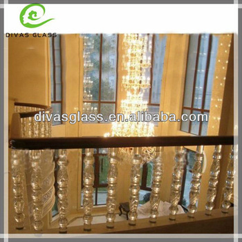 Interior wood railings