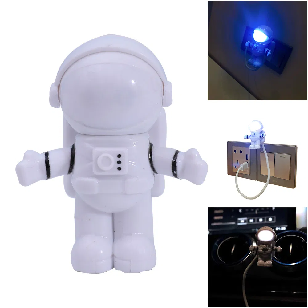 USB Astronaut, LED Light Astronaut, Night Light Creative Book Light