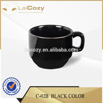 hotel used ceramic coffee cups/ Porcelain coffee cups with handle/hotel room ceramic coffee cups