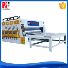 corrugated box used auto printing machine