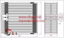 air conditioning evaporator coil fit for DAIHATSU evaporator core assembly APPLAUSE R134a