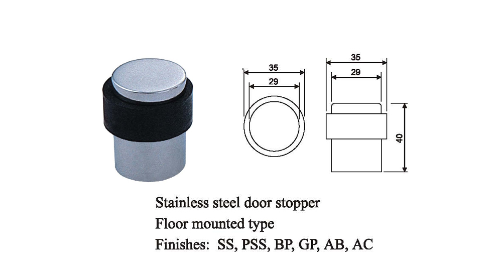 Door Rubber Stop Home Supplies