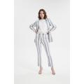 women stripe blazer,slim fit women suit blazer