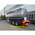 3 Axle 8000 Galton Sodium Hydroxide Trailers