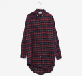 Áo sơ mi flannel plaid lỏng lẻo của phụ nữ