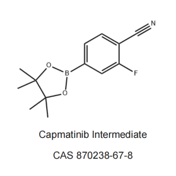 4-cytano-3-fluorofenyloronowy kwas pinacol ester cas nr 870238-67-8