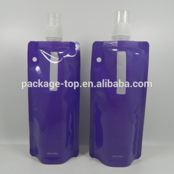 free design stand spout dairy products packaging materials