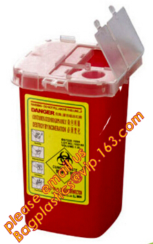 5-quart sharp containers regulations, biohazard sharp container, Disposable dual biohazard supplies - syringes without needles 2