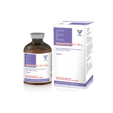 Enrofloxacin Injection 10% for Animal Use