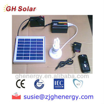 3w small solar system with bulb