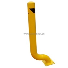 47 In Offset Steel Pipe Safety Bollard