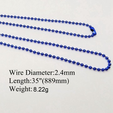 High Quality Electroplating Metal Neck Chains