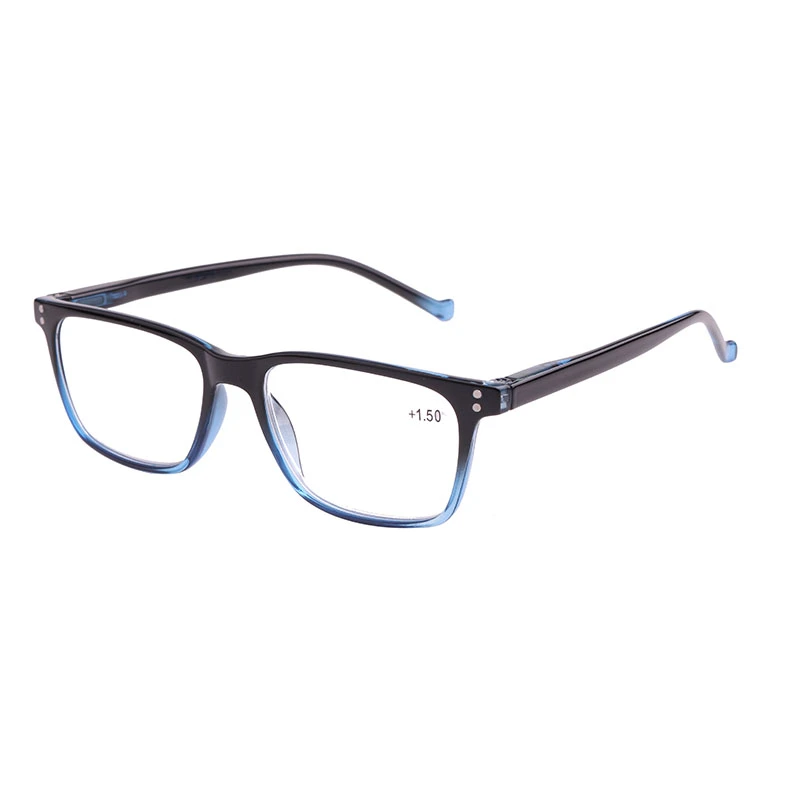 2019 Simple Square Shape Reading Glasses with Rivets