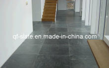 100% Natural Cleft Black Slate Flooring Stone&Paving&Wall Cladding