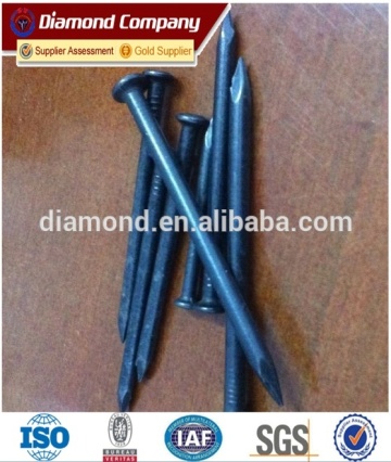 factory direct sale nail/45#cement nail/High strength black nail (lowest price )